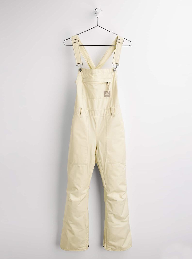 Beige Burton GORE-TEX Avalon Women's Bibs | QUPMOR027