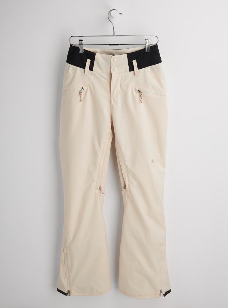 Beige Burton Marcy High Rise Stretch Women's Ski Pants | PSNBTY195