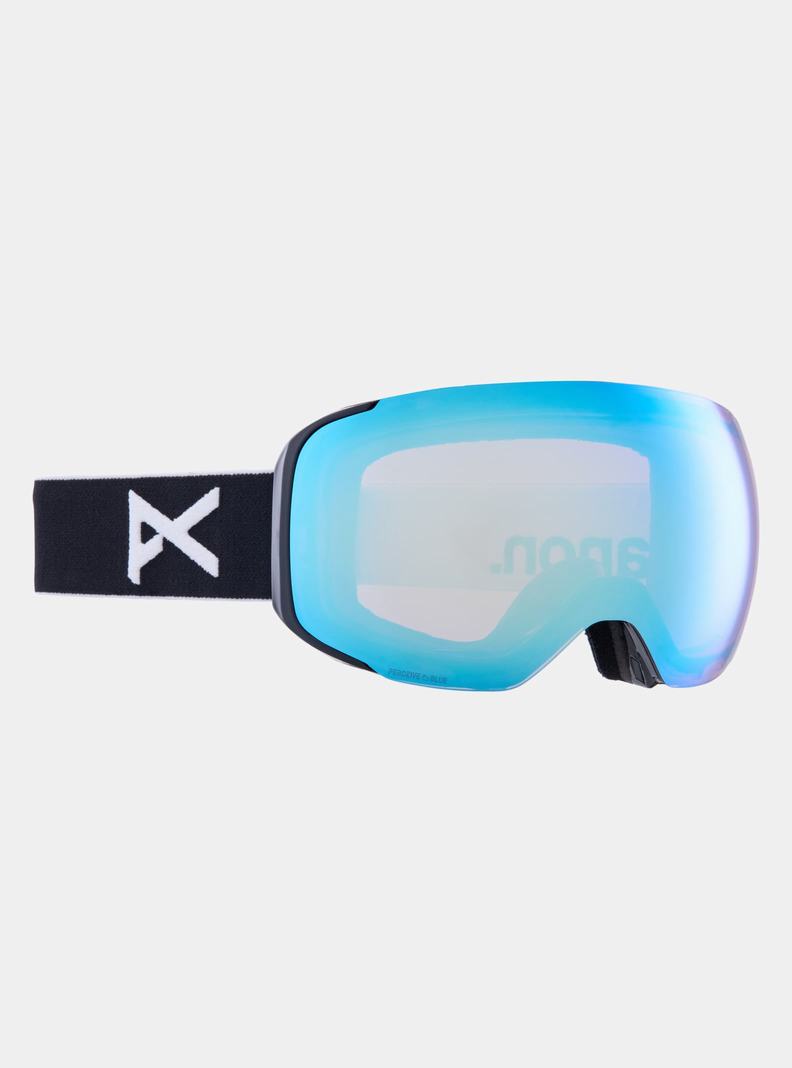 Black / Blue / Pink Burton Anon M2 Goggles + Bonus Lens + MFI® Face Mask Men's Ski Goggles | CXYBFR917