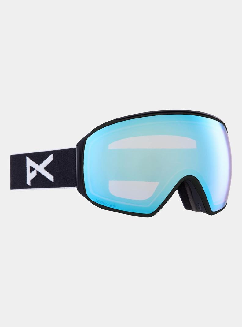 Black / Blue / Pink Burton Anon M4 Goggles (Toric) + Bonus Lens + MFI® Face Mask Women's Ski Goggles | FDBSCX786