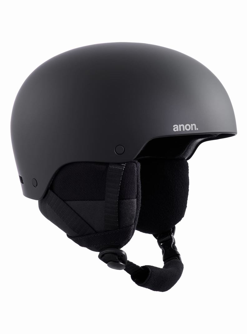 Black Burton Anon Greta 3 Round Fit Women's Snowboard Helmets | DGSEYC945