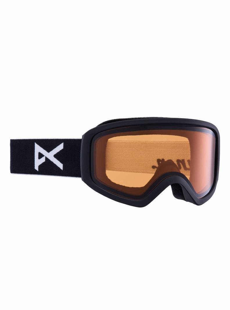 Black / Burton Anon Insight Goggles (Non-Mirror) Women's Ski Goggles | FANQLR312