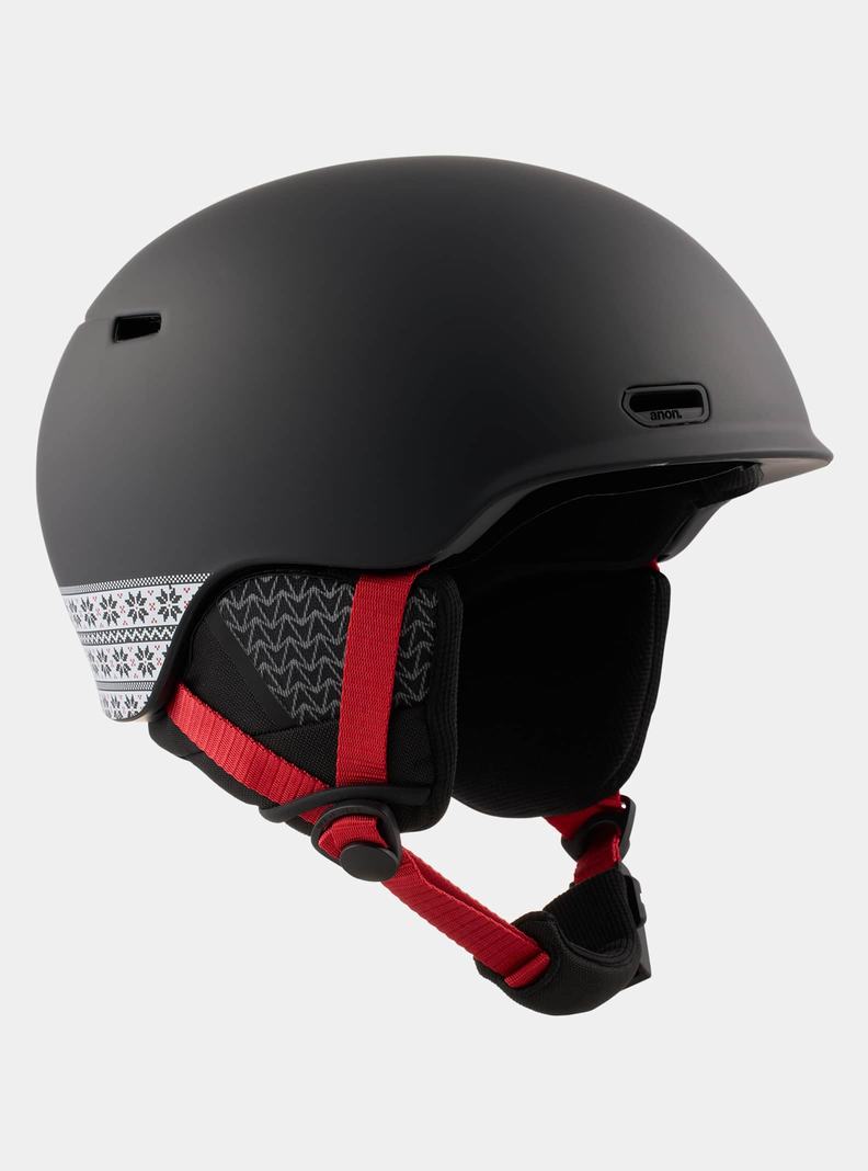 Black Burton Anon Oslo WaveCel Kids' Snowboard Helmets | MGWCPO192