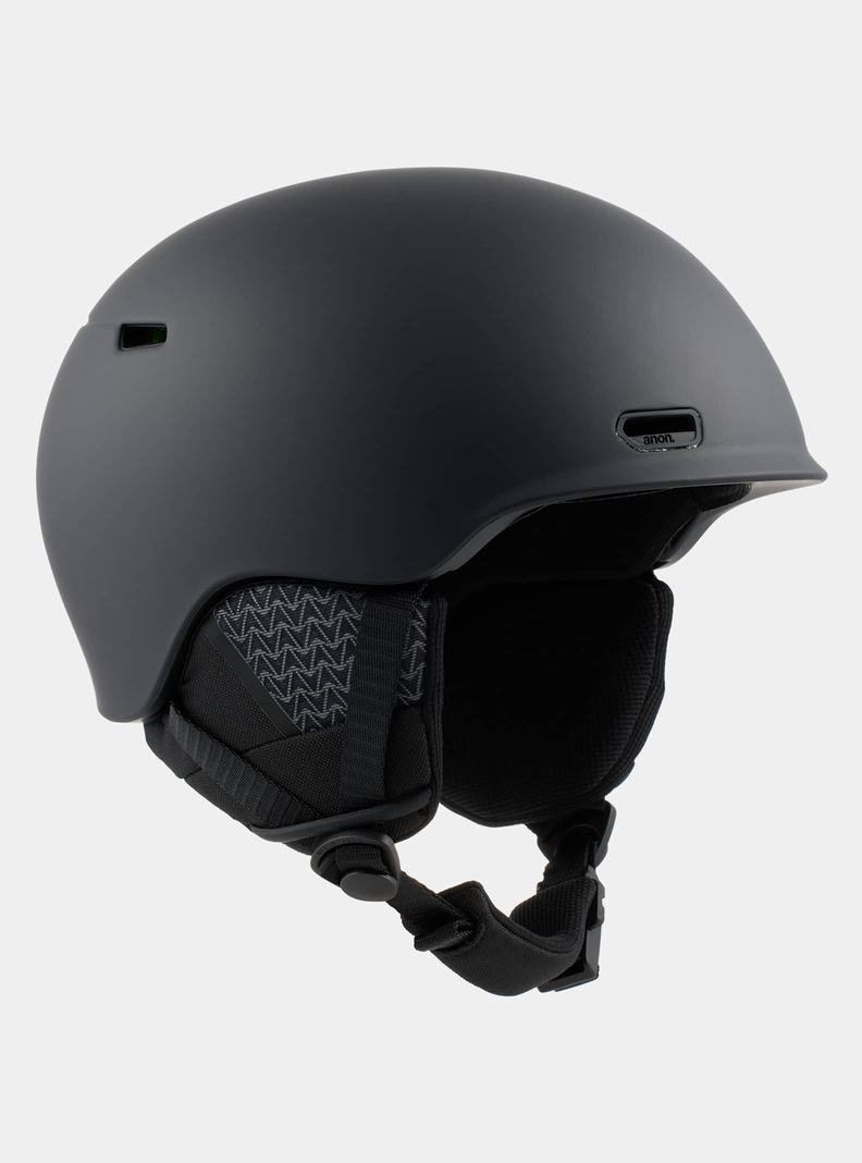 Black Burton Anon Oslo WaveCel Men's Snowboard Helmets | ENYHRF702