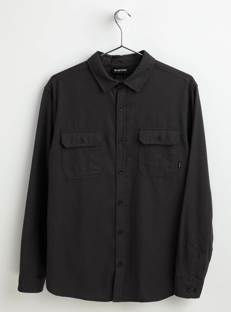 Black Burton Brighton Flannel Men's Shirts | QCGLRA562