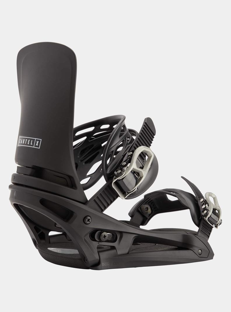 Black Burton Cartel X EST® Men's Snowboard Bindings | KDTJBO519