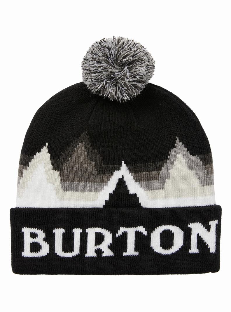 Black Burton Echo Lake Kids' Beanie | VSJDYG402