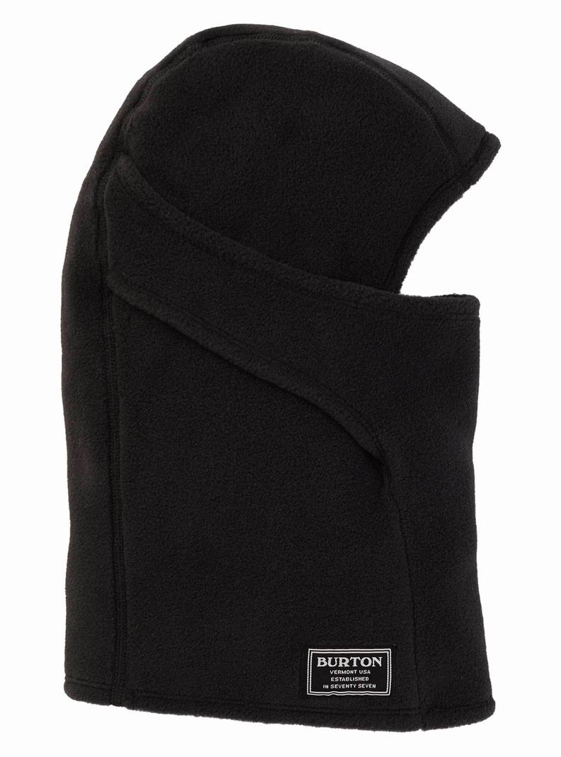 Black Burton Ember Fleece Balaclava Men's Facemasks | GDHSWL526