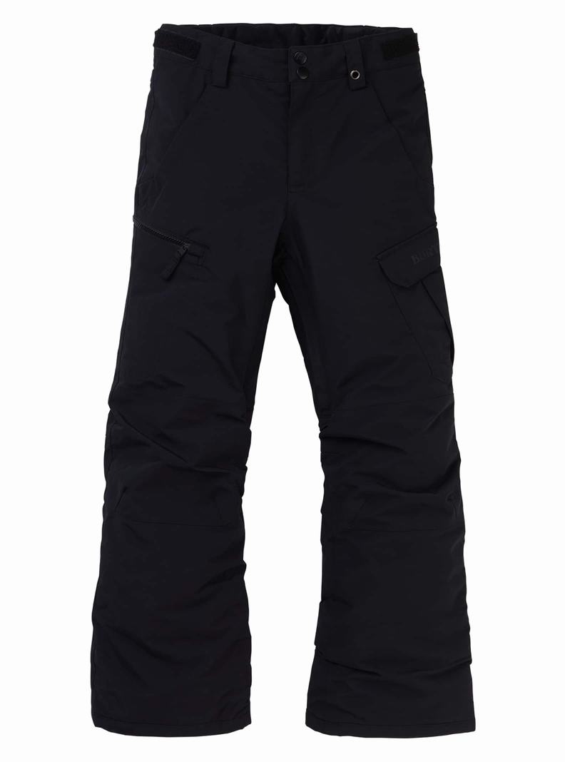 Black Burton Exile 2L Cargo Kids' Ski Pants | MLFKZP127