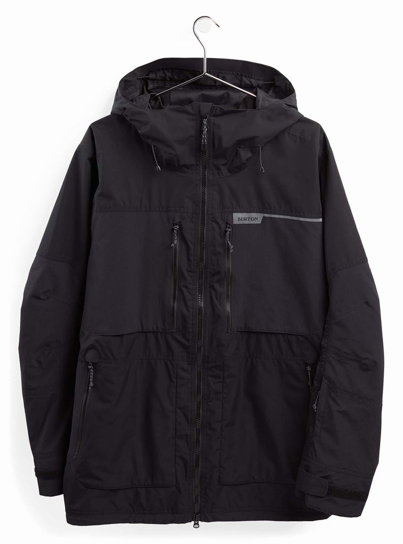 Black Burton Frostner 2L Men's Ski Jackets | GJQDKC098