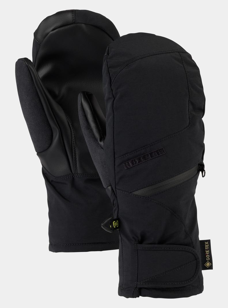 Black Burton GORE-TEX Under Women's Ski Mittens | XDLVSI602