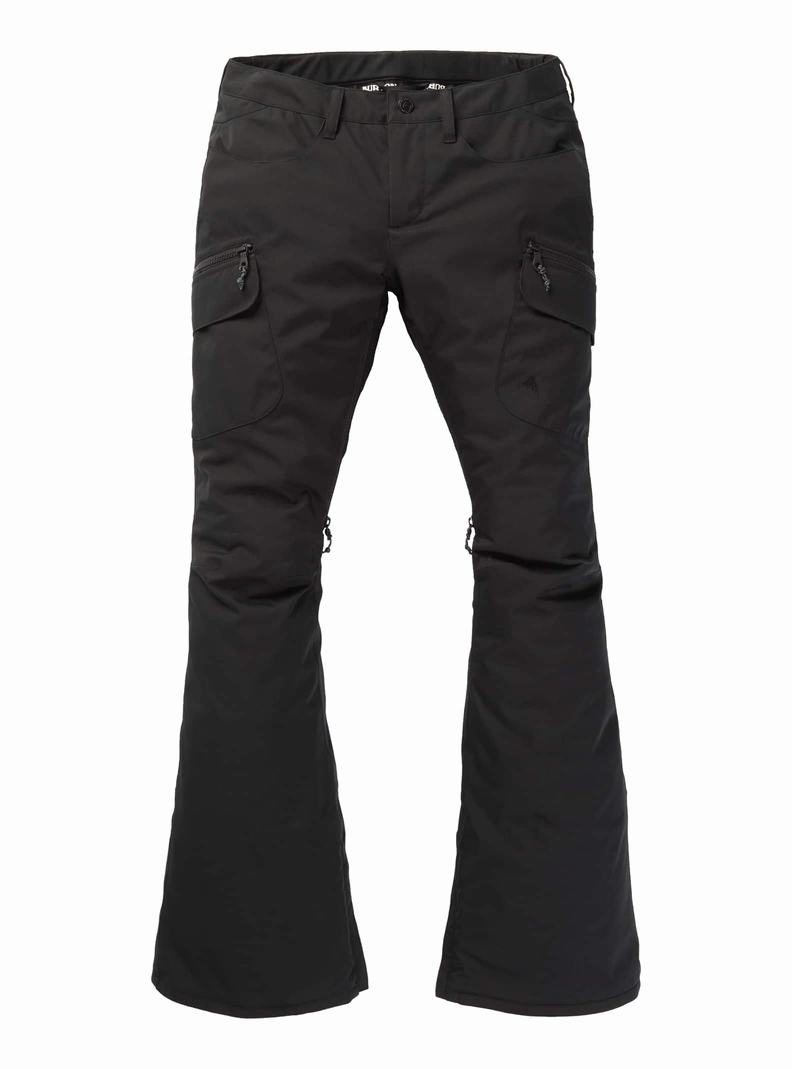 Black Burton Gloria - Short Women's Ski Pants | UWYSJK129