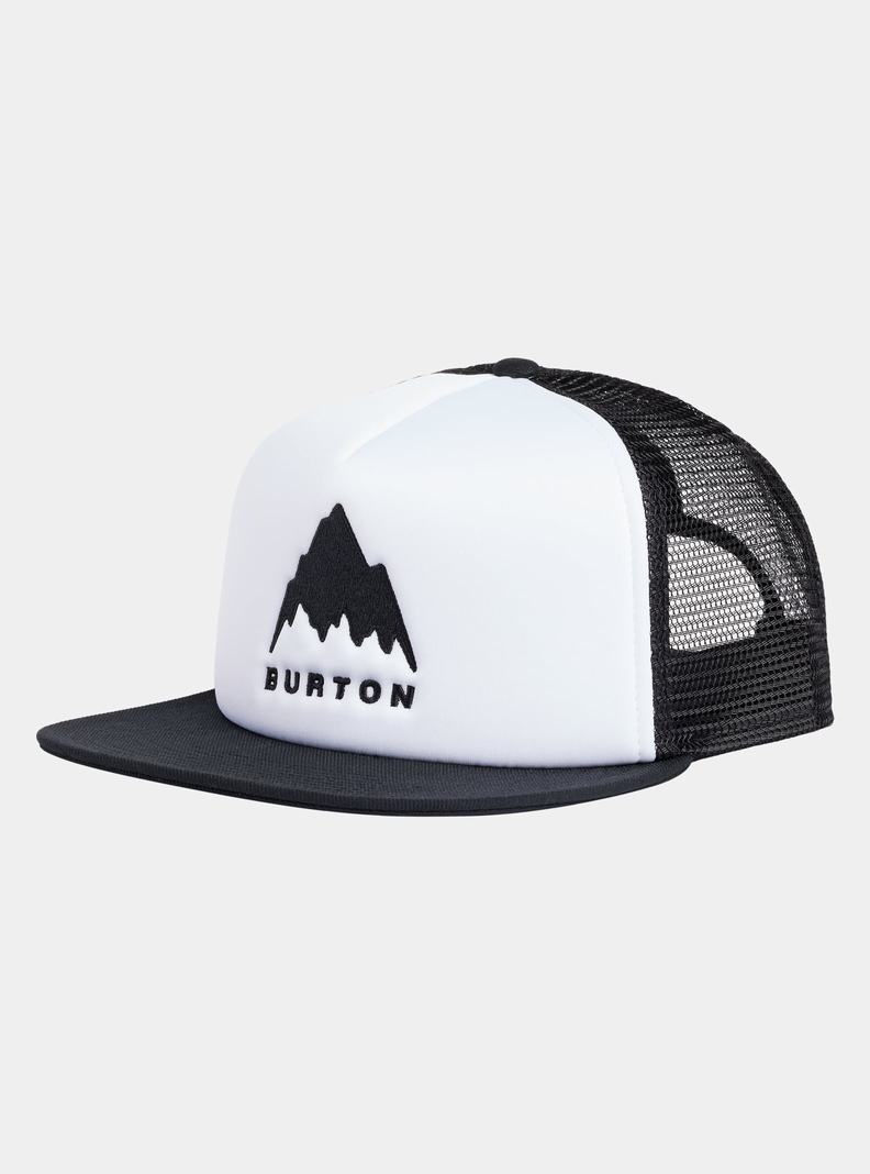 Black Burton I-80 Trucker Men's Hat | USRBWJ759