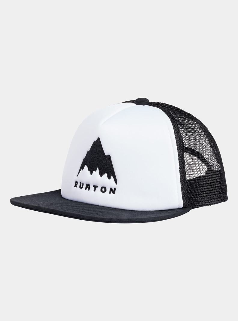 Black Burton I-80 Trucker Snapback Kids' Hat | YRVPLI402