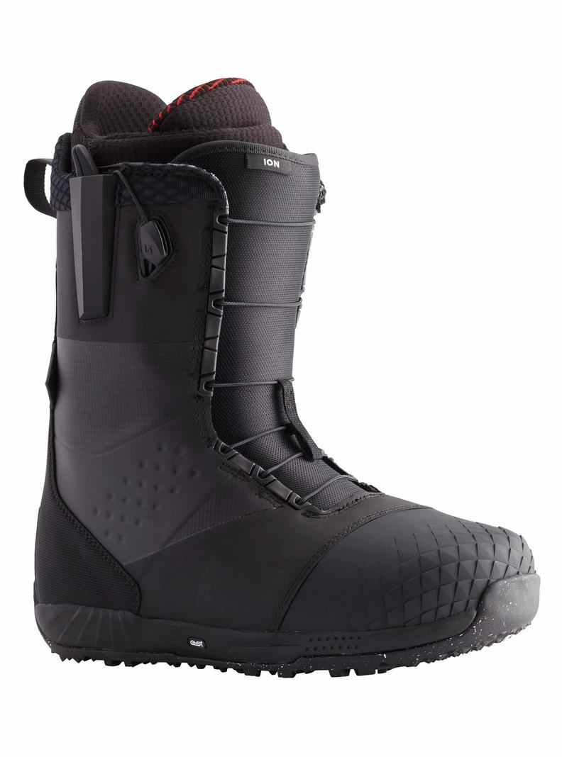 Black Burton Ion (Wide) Men's Snowboard Boots | NPRLIA579