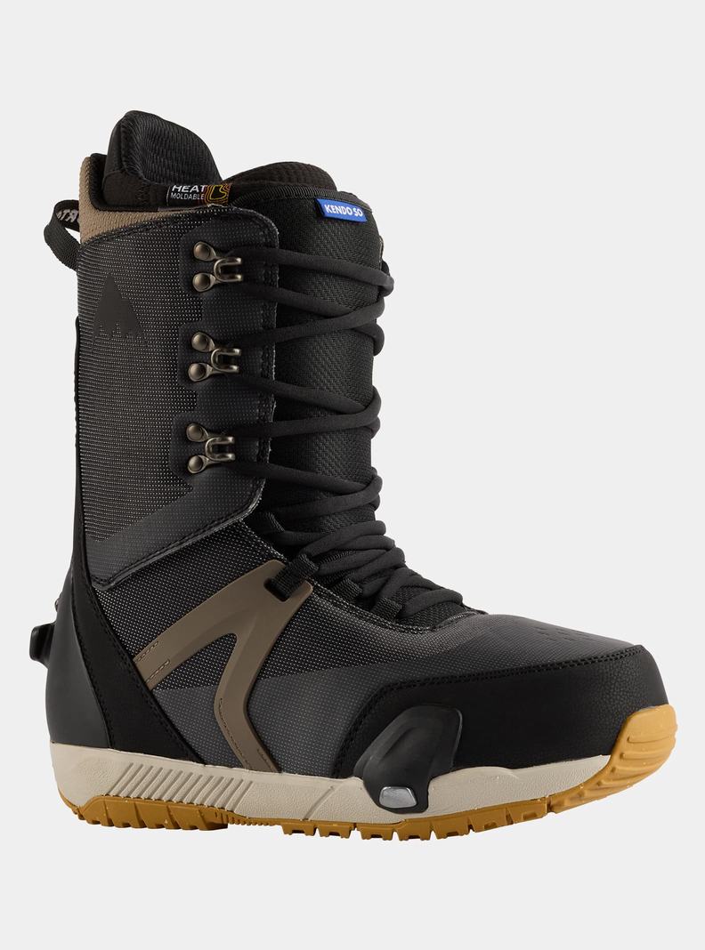 Black Burton Kendo Step On® Men's Snowboard Boots | BYLCXV623