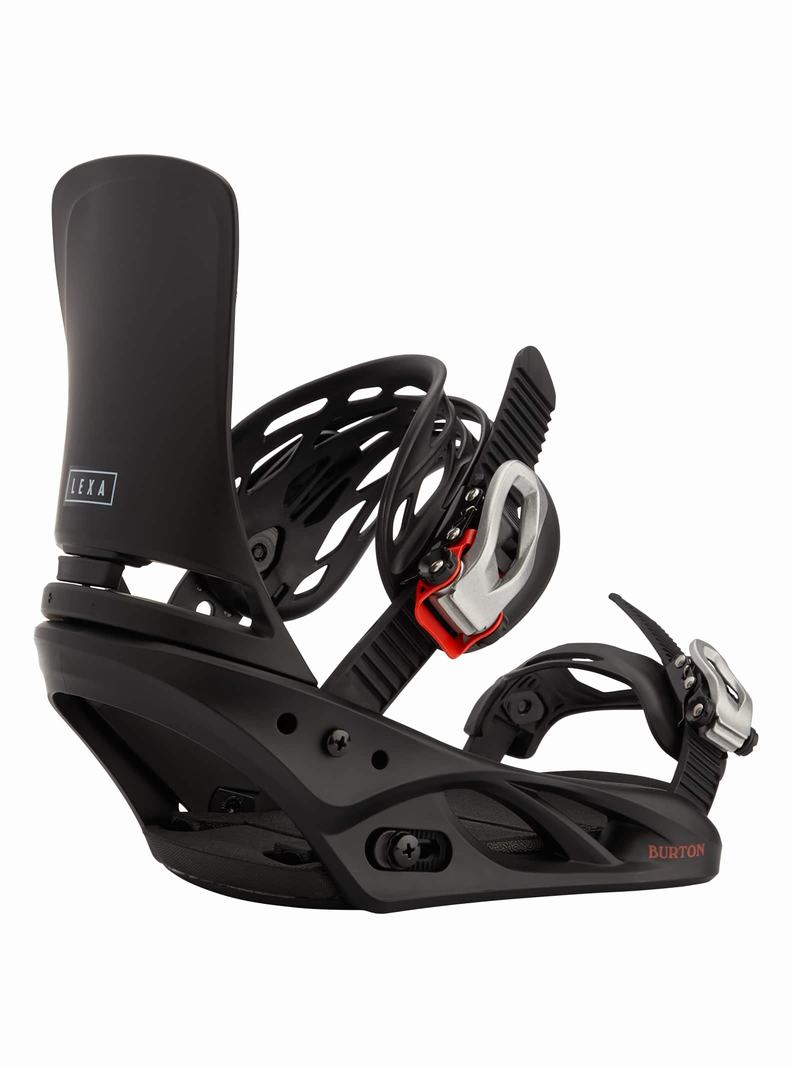 Black Burton Lexa Re:Flex Women's Snowboard Bindings | LRSBCP632