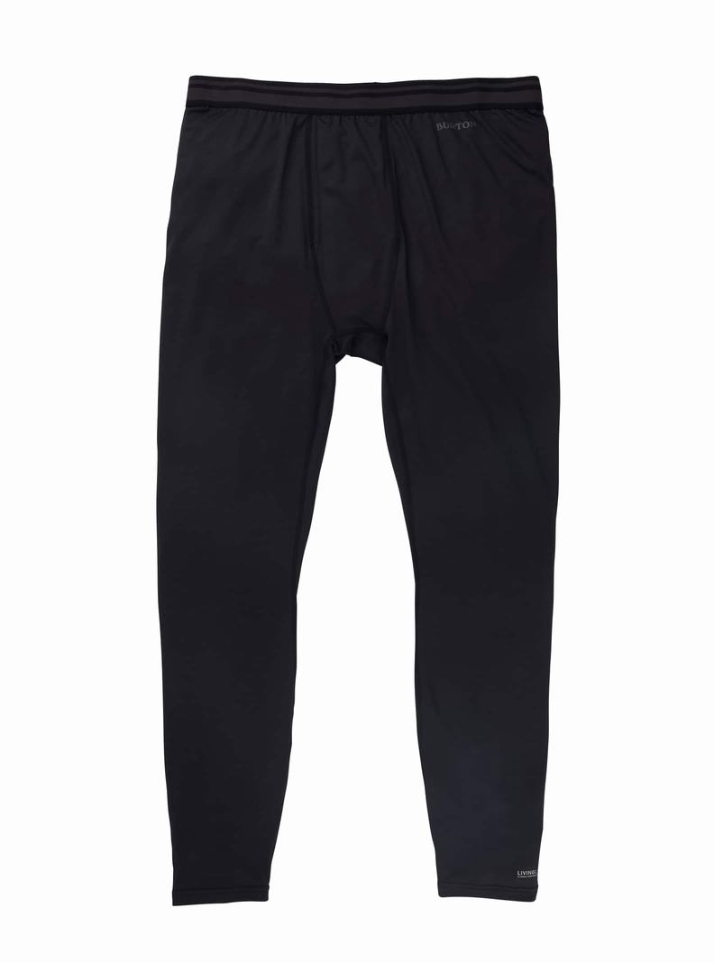 Black Burton Lightweight X Base Layer Pants Men's Base Layer Pants | PZMTEW839