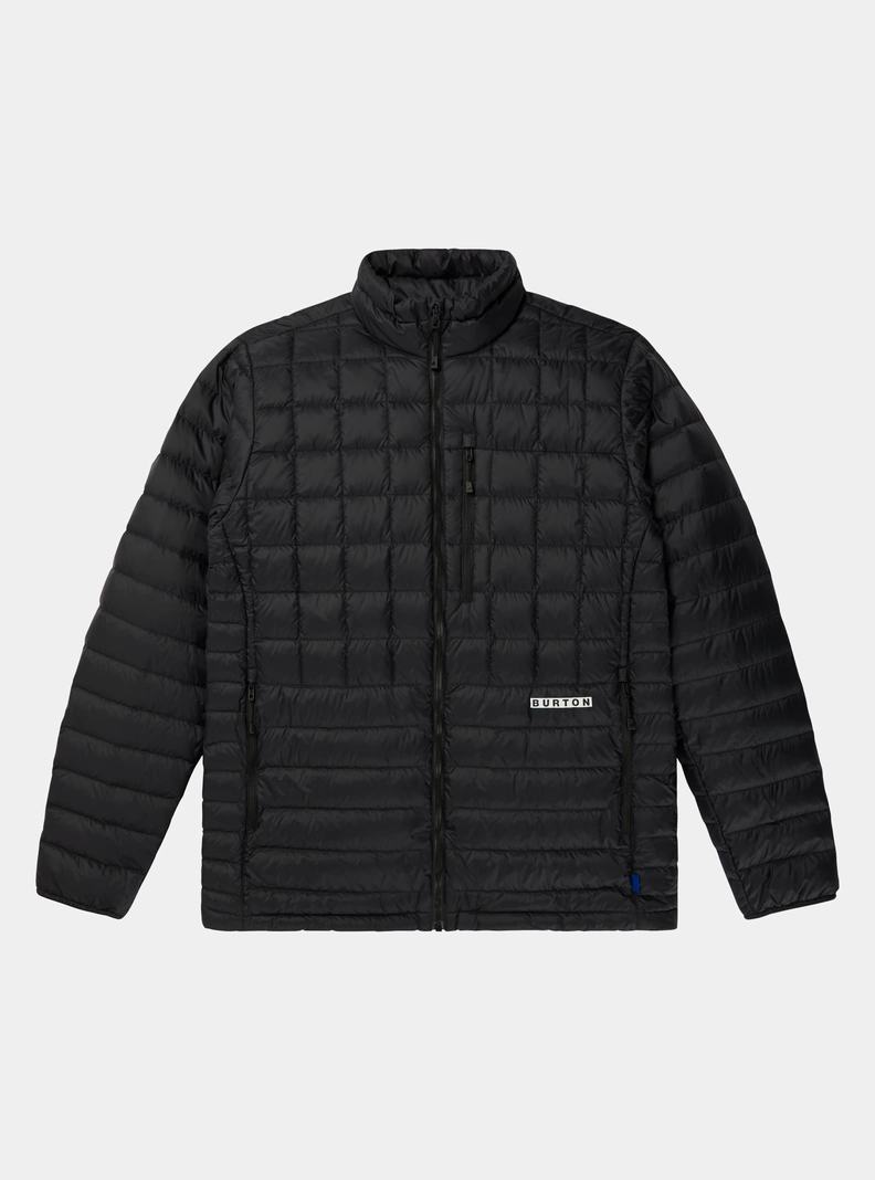 Black Burton Mid-Heat Down Men's Ski Jackets | RHECBI736