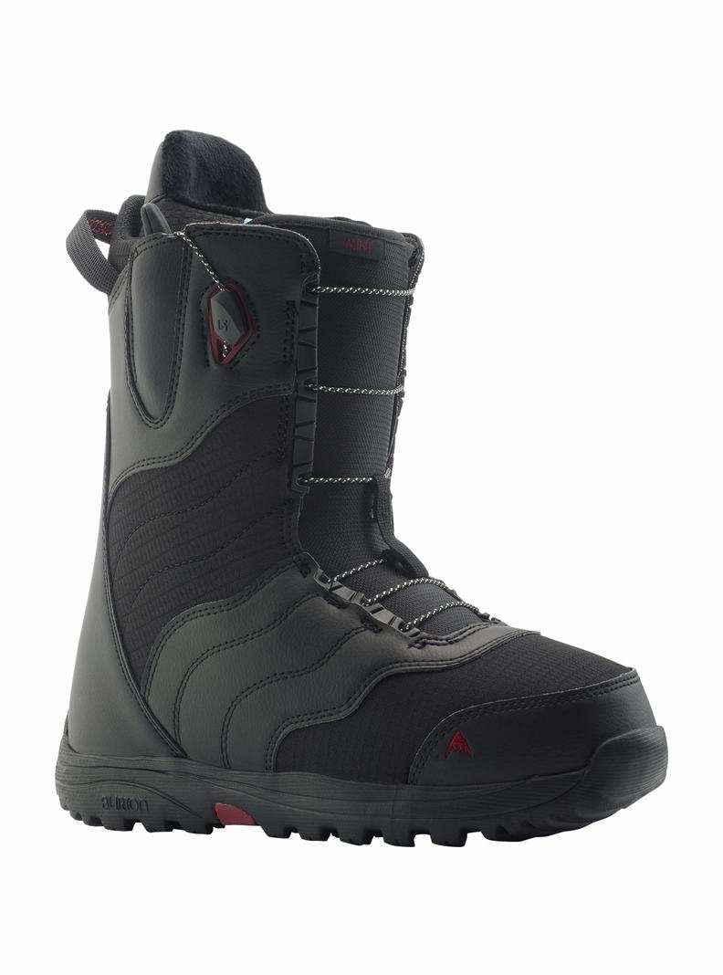 Black Burton Mint Women's Snowboard Boots | XUNRMK306