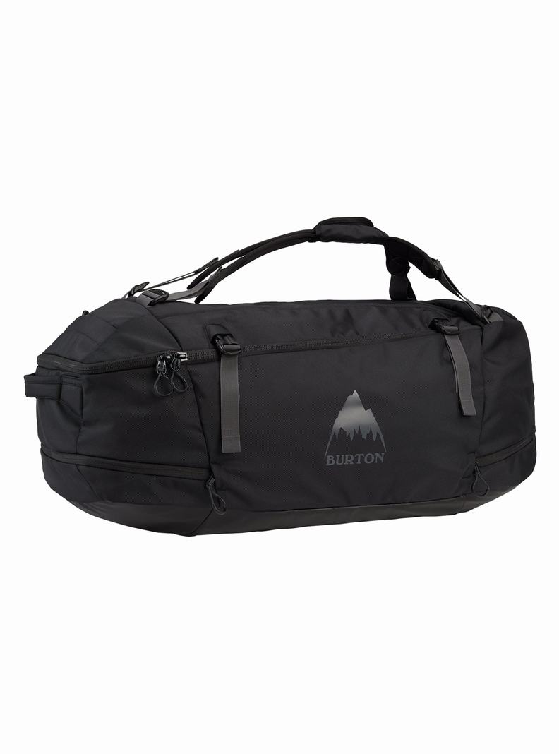 Black Burton Multipath 90L Large Duffel Unisex Backpacks | NBMKXU027