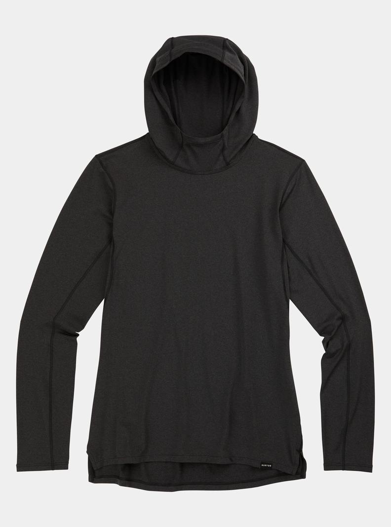 Black Burton Multipath Essential Tech Pullover Women's Hoodies | KBWTHY921