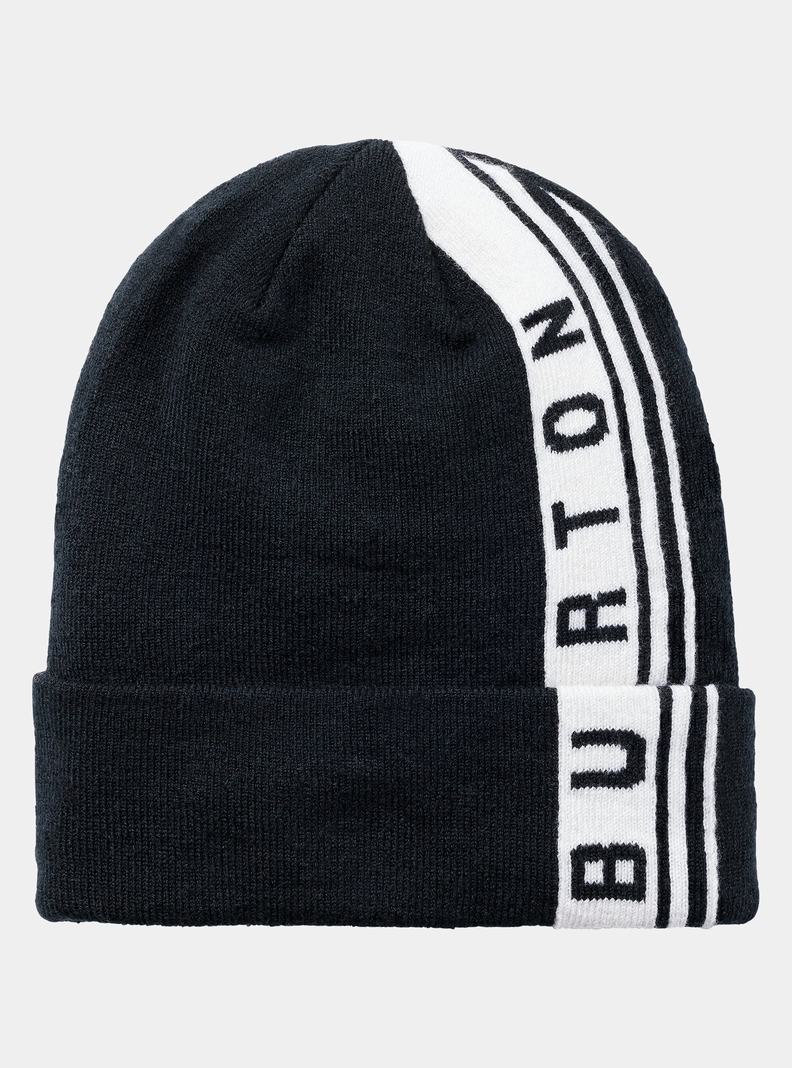 Black Burton Partylap Men's Beanie | HRSXCD436