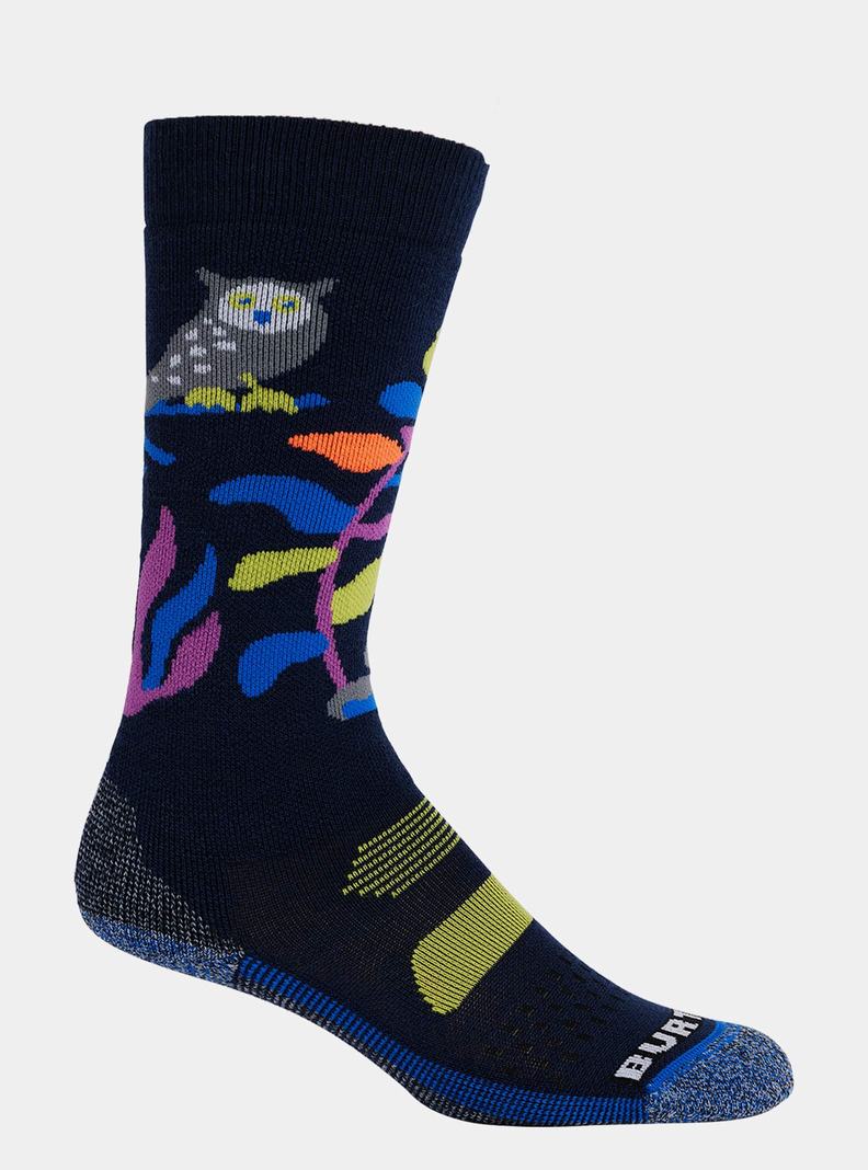 Black Burton Performance Midweight Kids' Socks | VZROFU712