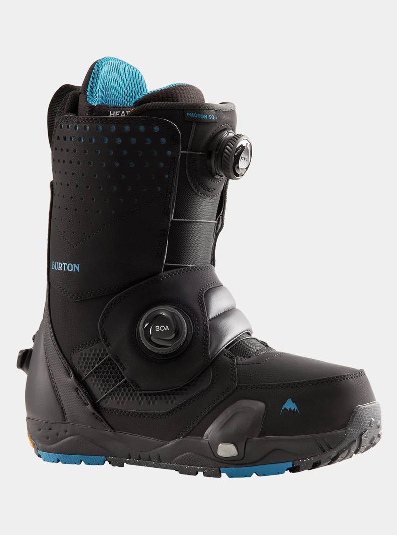 Black Burton Photon Step On® Men's Snowboard Boots | RDEQIU740