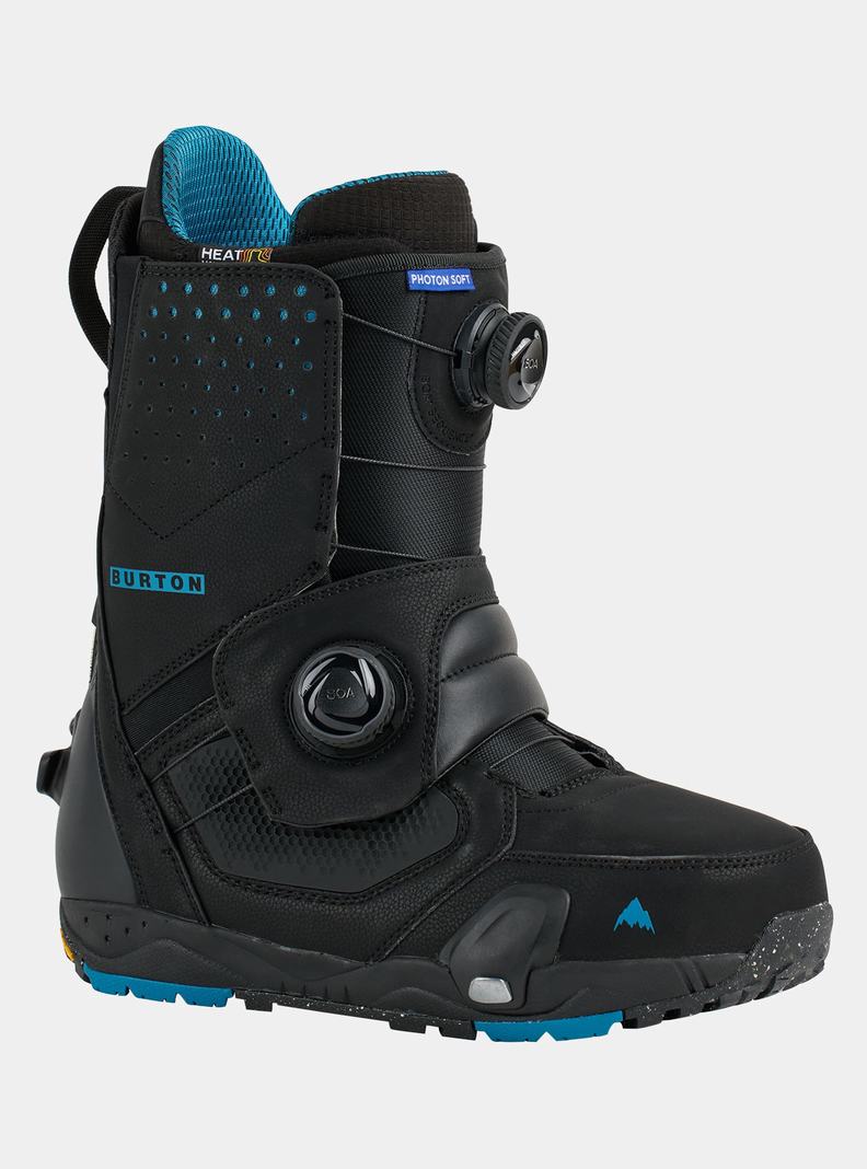 Black Burton Photon Step On® (Soft) Men's Snowboard Boots | FQHWDX471