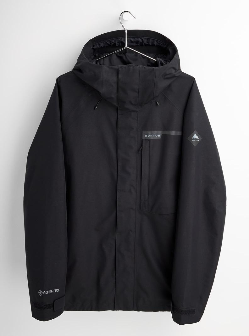 Black Burton Powline GORE-TEX 2L Men's Ski Jackets | VJHFLP487