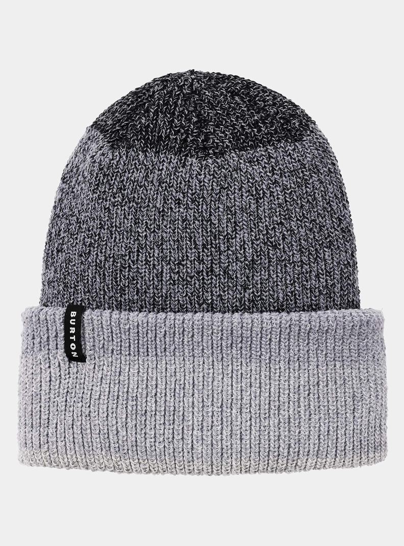 Black Burton Recycled All Night Long Men's Beanie | RHSFLJ509