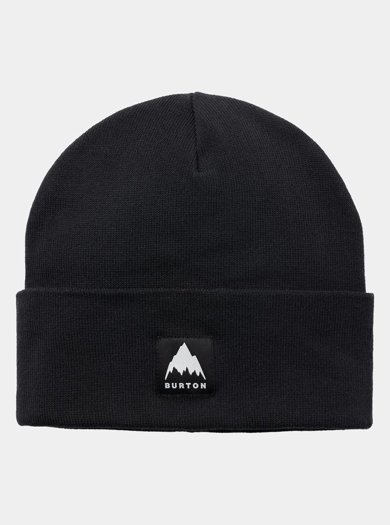 Black Burton Recycled Kactusbunch Tall Men's Beanie | AHWCQG563