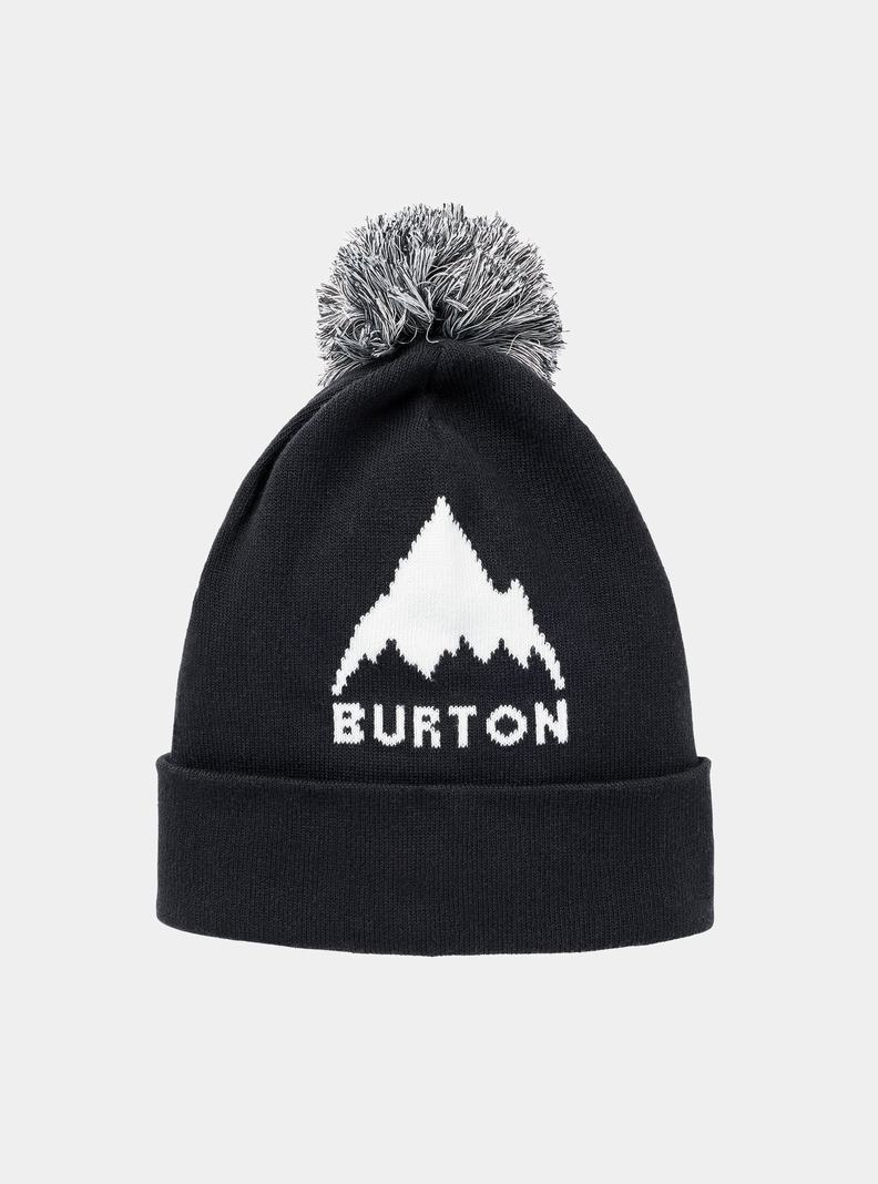 Black Burton Recycled Trope Men's Beanie | HSOBXG930