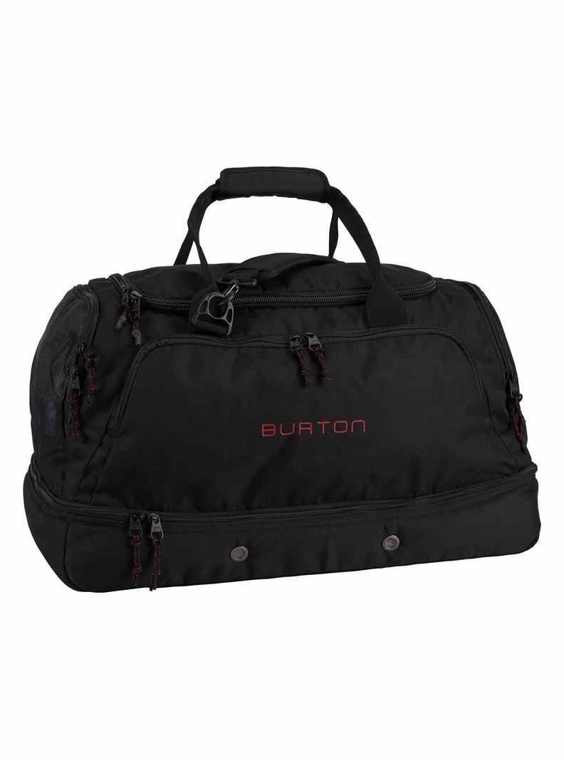 Black Burton Rider's 2.0 73L Duffel Unisex Backpacks | DBRUCT635