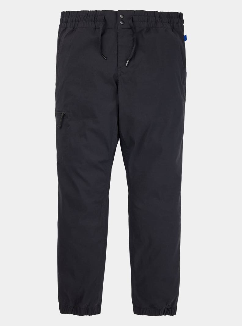 Black Burton Ridge Jogger Men's Pants | LWCJTG953