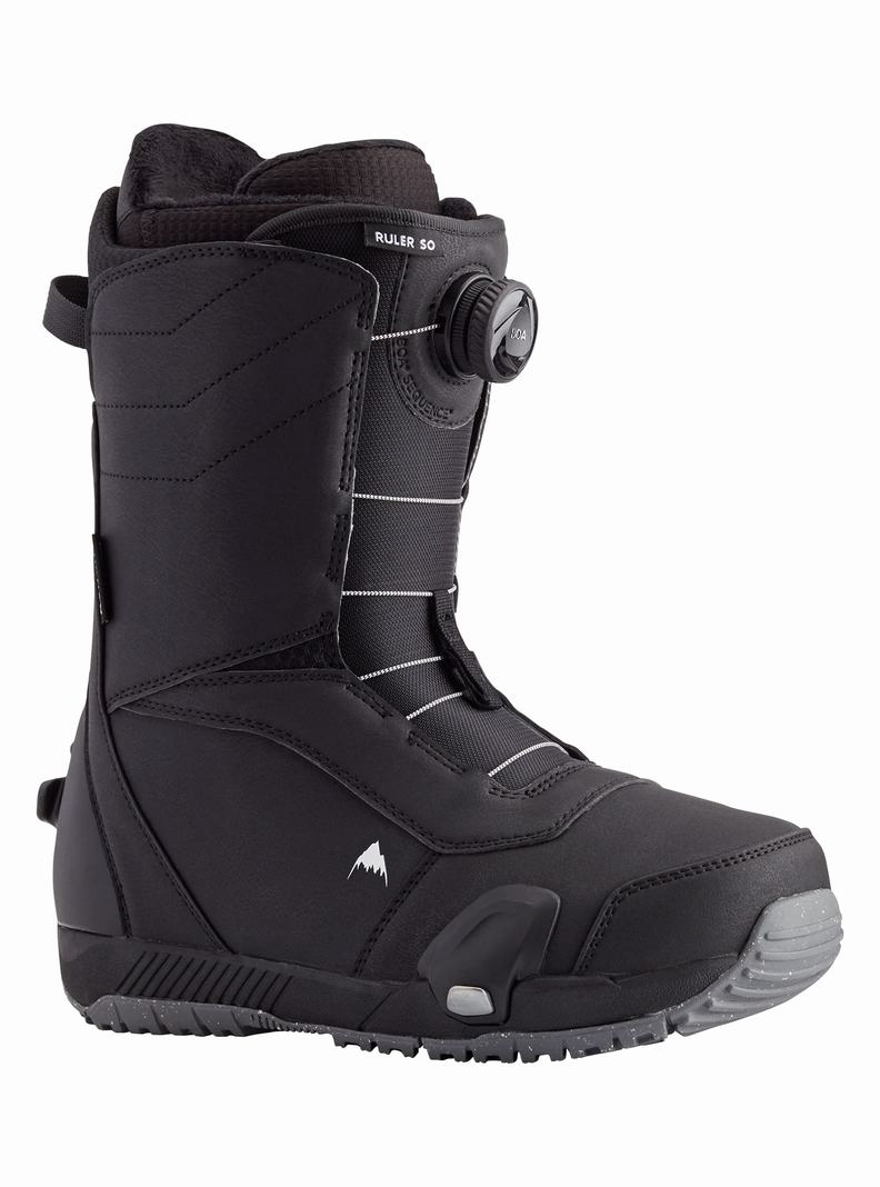 Black Burton Ruler Step On® Men's Snowboard Boots | KXWOGV016