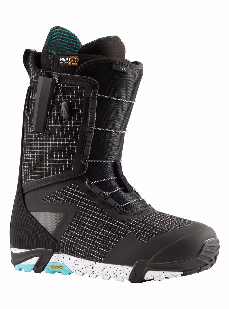 Black Burton SLX Men's Snowboard Boots | ITPCNA406