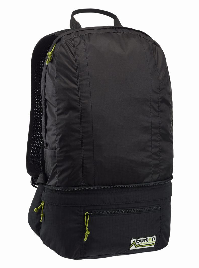 Black Burton Sleyton 18L Packable Hip Pack Unisex Backpacks | QJHEMV193