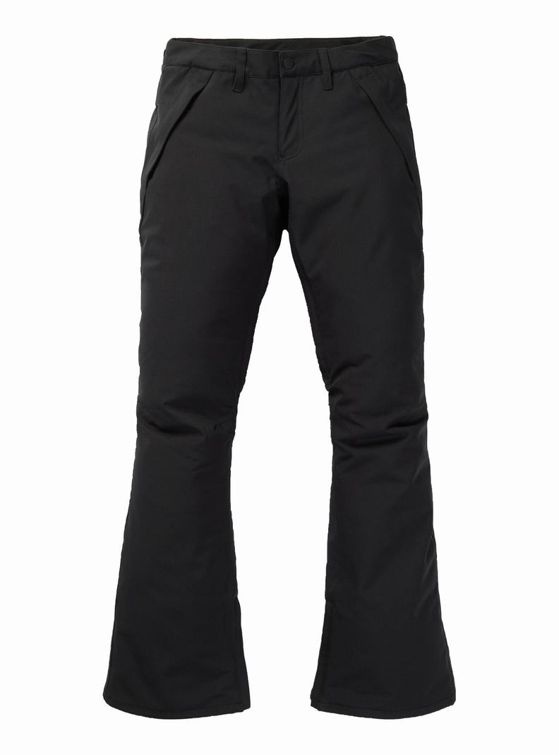 Black Burton Society - Tall Women's Ski Pants | SIDVML478