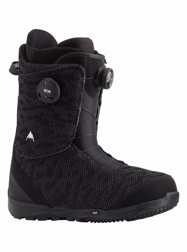 Black Burton Swath BOA® Men's Snowboard Boots | YFKCVE263