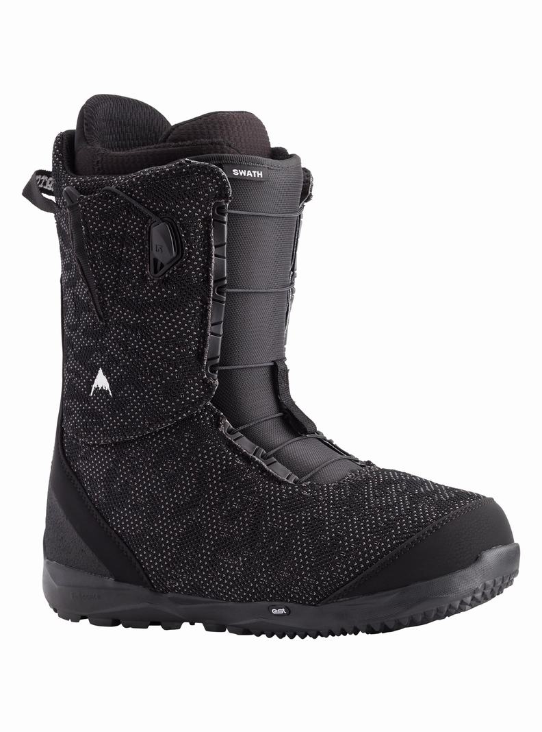 Black Burton Swath Men's Snowboard Boots | TCUOWG437