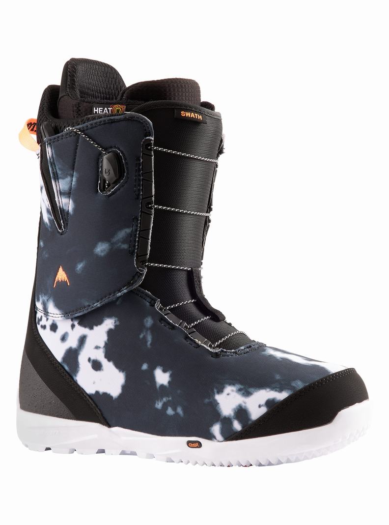 Black Burton Swath Men's Snowboard Boots | ZGHPDX154