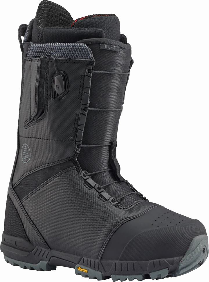 Black Burton Tourist Men's Snowboard Boots | XJPOVE358