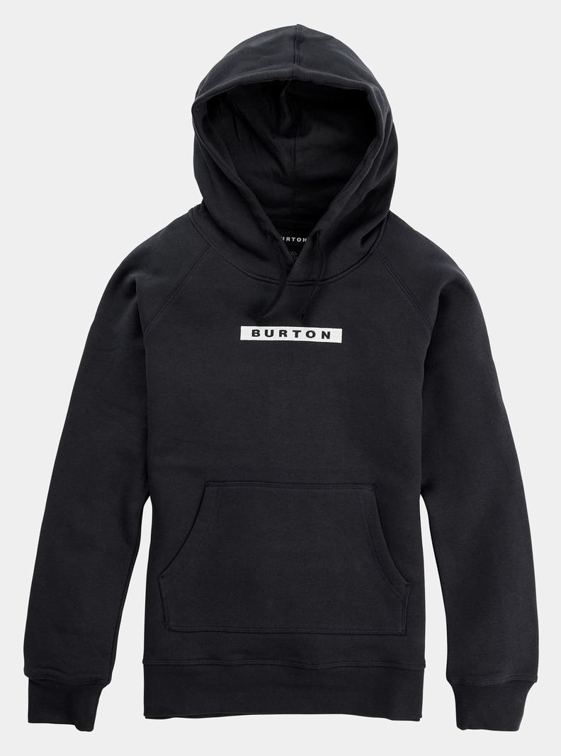 Black Burton Vault Pullover Women's Hoodies | GZNRTS671