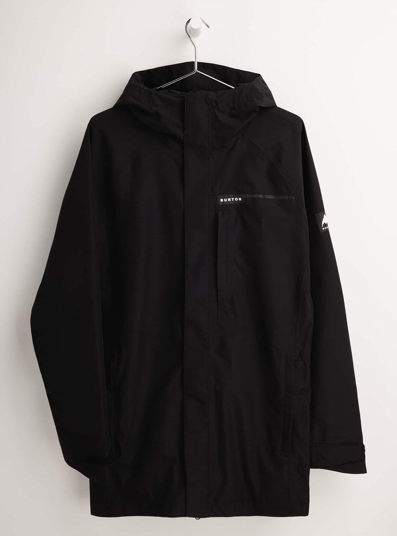 Black Burton Veridry 2L Rain Men's Ski Jackets | OBGLSY193