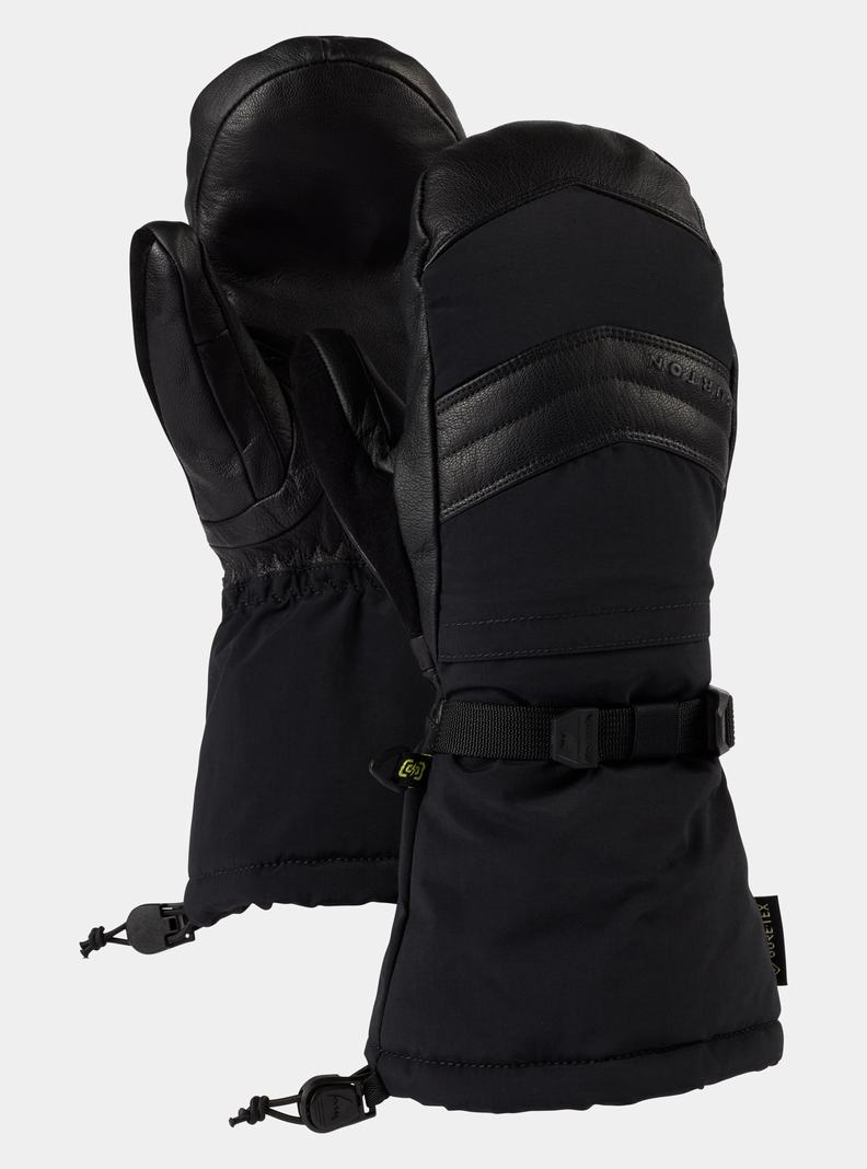 Black Burton Warmest GORE-TEX Women's Ski Mittens | GBPLQS396