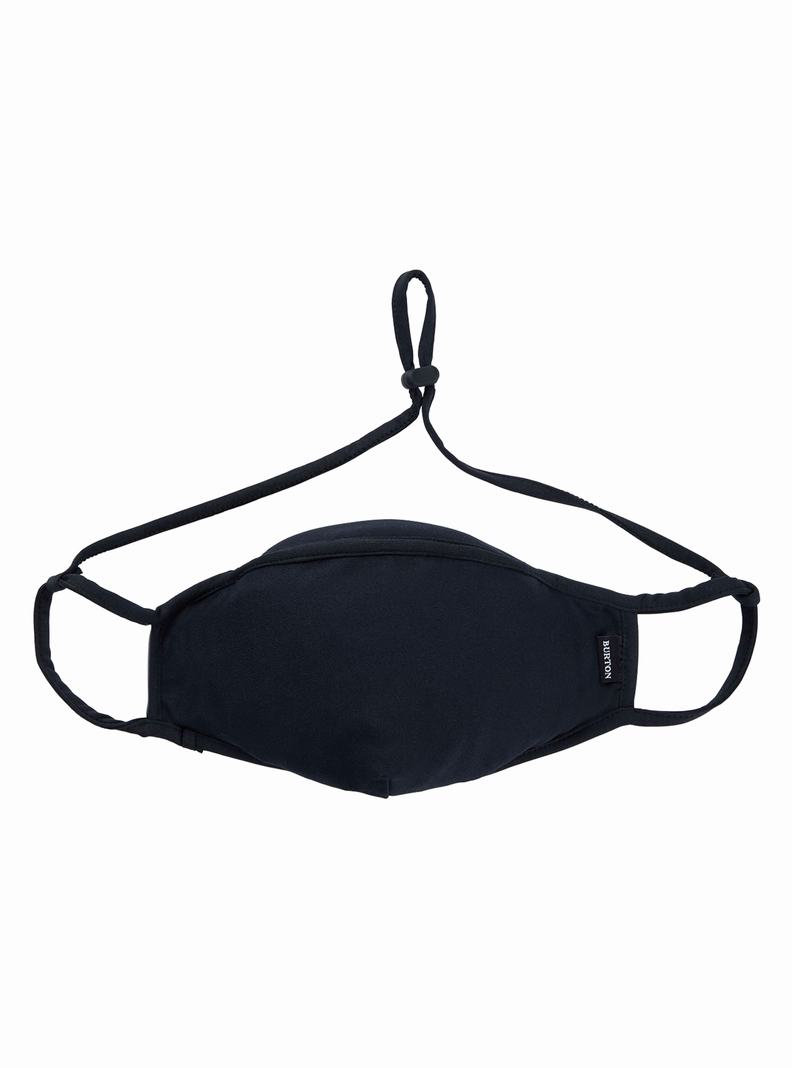 Black Burton Wicking Women's Facemasks | HOMXTS149