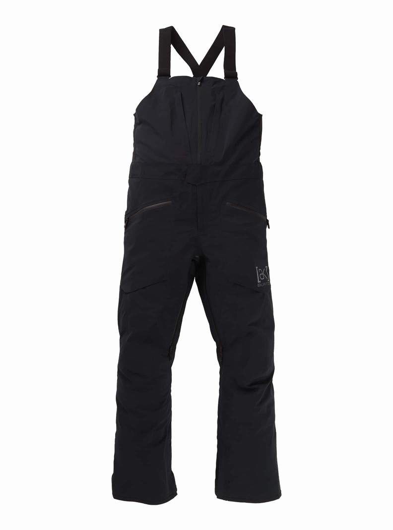 Black Burton [ak] Freebird GORE‑TEX 3L Stretch Men's Bibs | ELYJZG517