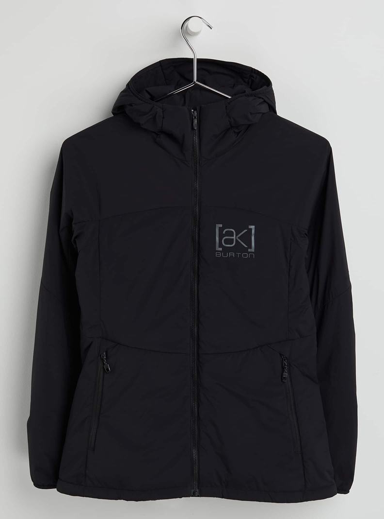 Black Burton [ak] Helium Hooded Stretch Insulated Women's Ski Jackets | DGXTWZ067